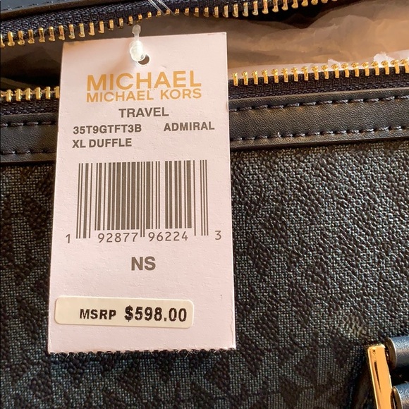 Michael Kors Carry On Luggage Trolley+Lg Duffle - Picture 4 of 8